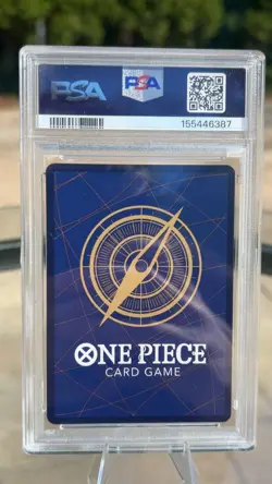 2025 ONE PIECE OP13-058 MONKEY D. LUFFY TREASURE RARE PSA 10 GEM MINT - Image 2
