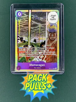 (4x) Mamaragan SR Play Set One Piece CCG OP15-078 Adventure on Kami's Island - Image 2
