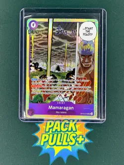 (4x) Mamaragan SR Play Set One Piece CCG OP15-078 Adventure on Kami's Island - Image 3