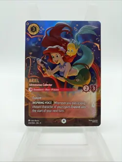 Ariel - Adventurous Collector - Enchanted - Disney Lorcana Fabled EN - Nm - Image 1
