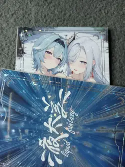 SHENHE SW25 GENSHIN liquid fantasy Goddess Story WAIFU ANIME CARD - Image 1