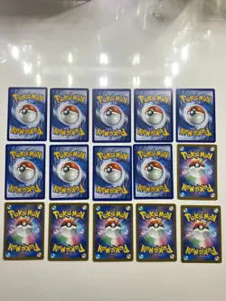 15 Card Lot - Pokemon 2022 American, 2024 Japanese, 2025 Kyogre FOIL NM Energy - Image 2
