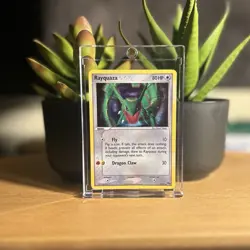 Pokemon TCG Rayquaza Pop Series 1 Holo Rare Card 3/17 SUPER NEAR MINT! - Image 1