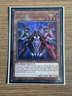 Yu-gi-oh Imperial Bower KICO-EN003 Ultra Rare 1st Edition NM card - Image 1