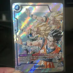 Bandai Dragon Ball Super Gotenks SB02-022 SR Foil Alt Art Extra Card - Image 1