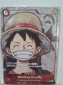 Monkey D Luffy P-001 One Piece Premium Collection 25th Promo Card English SEALED - Image 1