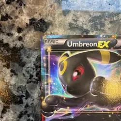 Pokemon Umbreon EX Ultra Rare Holo Fates Collide 55/124 170HP Basic TCG Card - Image 3
