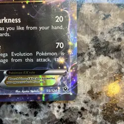 Pokemon Umbreon EX Ultra Rare Holo Fates Collide 55/124 170HP Basic TCG Card - Image 5