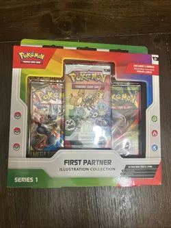 First Partner Illustration Collection Pokemon Card Series 1 - New Factory Sealed - Image 1