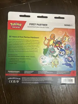 First Partner Illustration Collection Pokemon Card Series 1 - New Factory Sealed - Image 2