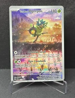 Teal Mask Ogerpon Holo Promo SV: Scarlet & Violet Promo Cards 123 - Image 1