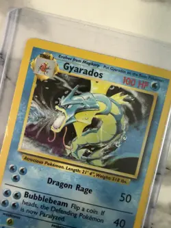 Pokemon Gyarados Base Set 006/102 Holo Rare 100 HP English Wizards Card - Image 3