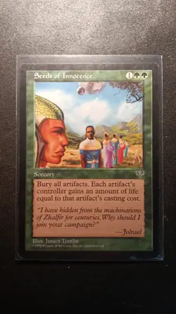 MTG TCG Seeds of Innocence Mirage Regular - Image 1