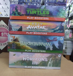 MTG MODERN 3 + TEENAGE TURTLES + AVATAR AIRBENDER + BLOOMBURROW PLAY BOXES - Image 1