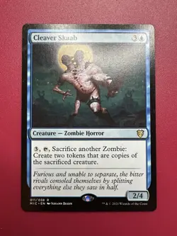 *** Cleaver Skaab *** Commander: Innistrad: Midnight Hunt LP MTG English - Image 1