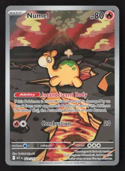 Numel Illustration Rare Holo ASC 223/217 NM Pokemon TCG - Image 1