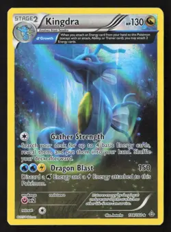 Kingdra (Alpha) Holo Rare Holo PRC 108/160 LP Pokemon TCG - Image 1