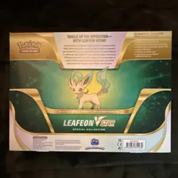 Pokemon TCG Leafeon VSTAR Special Collection Box Promo English 2022 290-85123 - Image 2