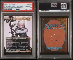 2025 MTG FINAL FANTASY COMMANDER #0207 Y'SHTOLA, NIGHT'S BLESSED PSA 10 - Image 3