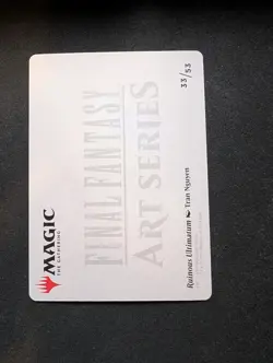 Ruinous Ultimatum (Art Series) #33/53 Final Fantasy MTG Near Mint - Image 2