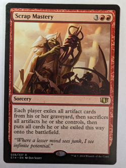 Scrap Mastery - Commander 2014 Regular - MTG - LP - Image 1