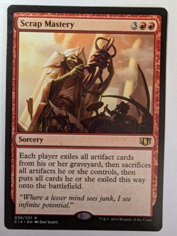 Scrap Mastery - Commander 2014 Regular - MTG - LP - Image 2