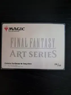 Estinien Varlineau - Art Series 28/53 - Final Fantasy - MTG - Art Card - Image 3