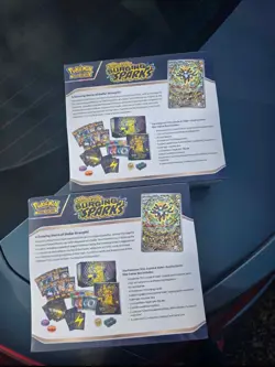 Pokemon Surging Sparks ETB Lot of 2 Sealed Boxes New TCG Scarlet & Violet - Image 2