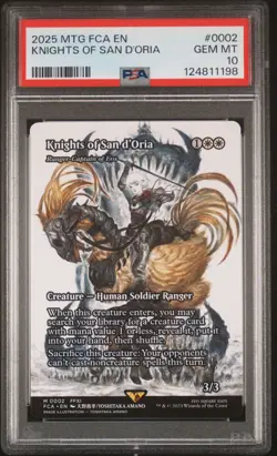 2025 MTG Final Fantasy Knights Of San D'oria Showcase #2 PSA 10 - Image 1