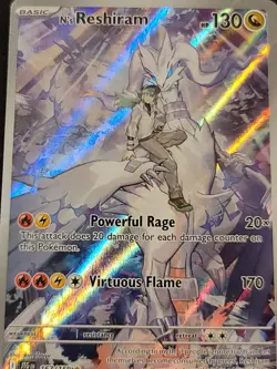 N's Reshiram 167 Sv09: Journey Together IR Pokemon TCG - Image 2