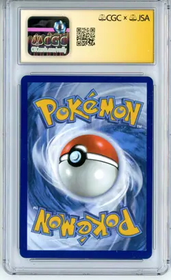 CGC Auto 10 Signed Ted Lewis Pokemon TCG Team Rocket's Nidoking ex 216/182 - Image 2