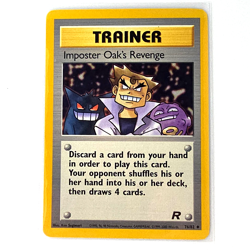 Pokemon Imposter Oak's Revenge 76/82 Team Rocket Uncommon Unlimited 2000 English - Image 1