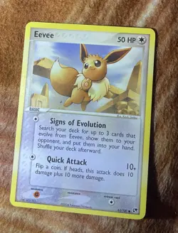 EEVEE - 63/100 - EX Sandstorm - NO E-READER - Common - Pokemon TCG (LP) - Image 3