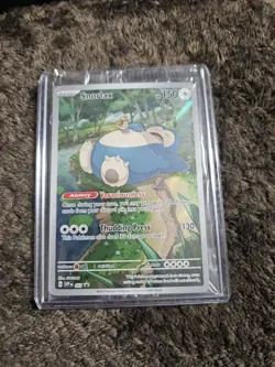 Pokemon TCG Snorlax SVP 051 Scarlet & Violet Promo Holo Basic 150 HP *SEALED* - Image 1