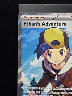 Pokemon Ethan's Adventure Ultra Rare Full Art Destined Rivals 221/182 NM - Image 5