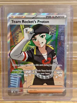 Pokemon Tcg Team Rocket’s Proton 227/182 Full Art Destined Rivals - Image 1
