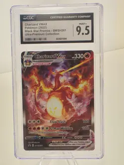 Pokemon Ultra Premium Coll Black Star Promo CHARIZARD VMAX SWSH261 CGC 9.5 MINT+ - Image 1