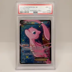 PSA 1 2013 POKEMON Mew EX BW LEGENDARY TREASURES RADIANT COLLECTION RC24 - Image 1