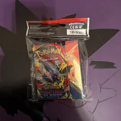 Pokemon TCG Phantasmal Flames Mini Portfolio & Booster Pack - Sealed - Image 2