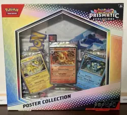 Pokemon Scarlet & Violet Prismatic Evolutions Poster Collection TCG - Image 1