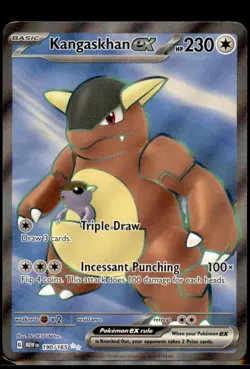 Pokemon TCG - Kangaskhan ex Ultra Rare SV: Scarlet & Violet 151 190/165 NM - Image 1