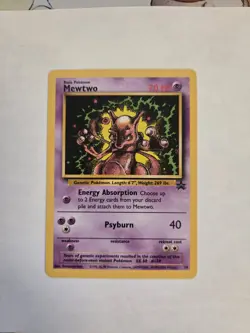 Mewtwo ⭐ 14 Wizards Black Star Promo Vintage WOTC 1999 Pokemon LP - Image 1