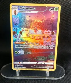 Pokemon TCG Kricketune Crown Zenith: Galarian Gallery Gg02/Gg70 Holo Holo Rare - Image 1