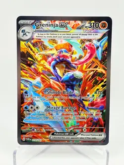 Pokemon TCG Greninja EX Special Illustration Rare 214/167 Sv06 Holo 310 HP EX - Image 1