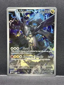 N's Zekrom 031 Mega Evolution Promo Pokemon TCG NM - Image 1