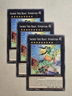 x3 Sacred Tree Beast, Hyperyton - MP22-EN026 - Common - 1st Edition Yu-Gi-Oh! M/ - Image 1