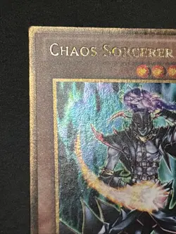 Chaos Sorcerer PGLD-EN084 Premium Gold Unlimited Gold Rare LP - Image 2