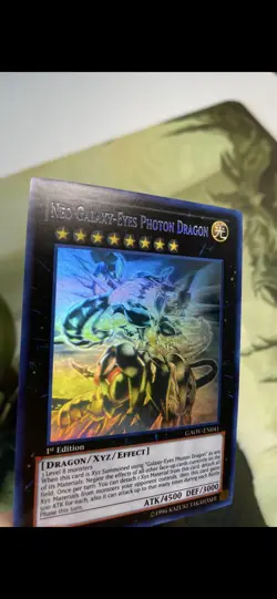 Neo Galaxy-Eyes Photon Dragon (Ghost Rare) GAOV-EN041 Galactic Overlord 1st Ed - Image 2