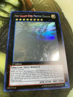 Neo Galaxy-Eyes Photon Dragon (Ghost Rare) GAOV-EN041 Galactic Overlord 1st Ed - Image 3