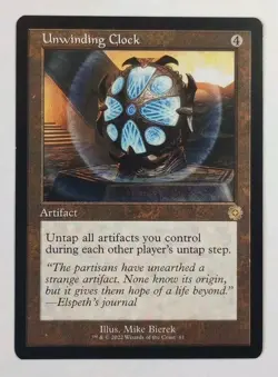 MTG - Unwinding Clock - The Brothers' War: Retro Frame Artifacts 61 - Regular R - Image 1